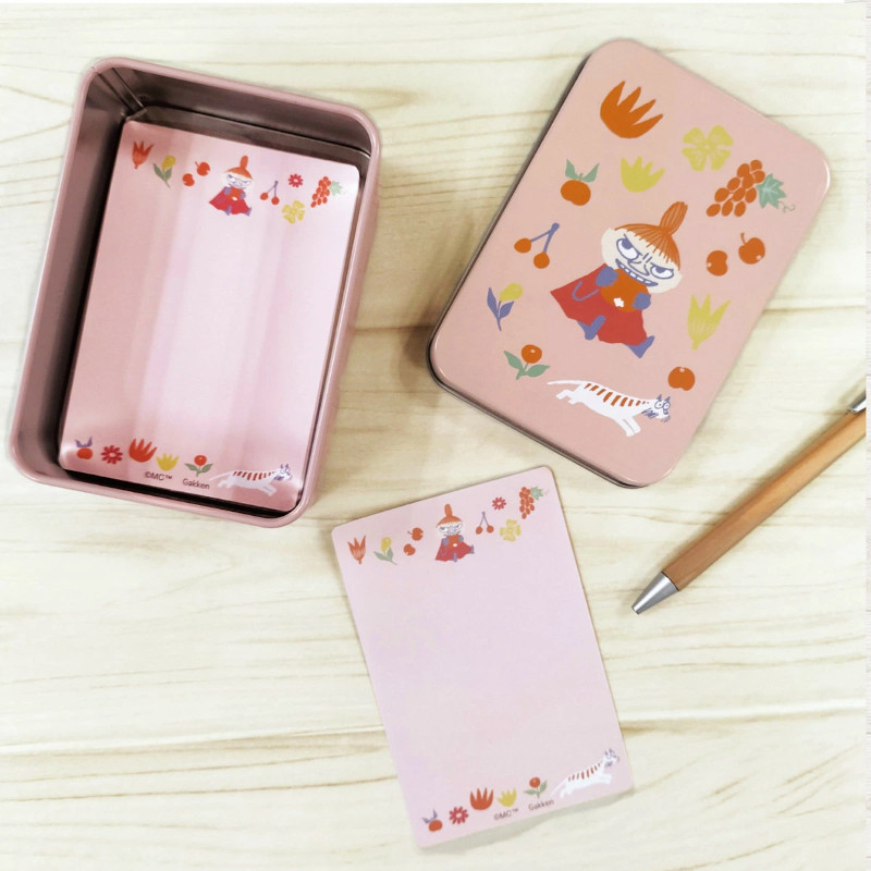 Gakken Moomin Canned Memo [M08527] - Little My